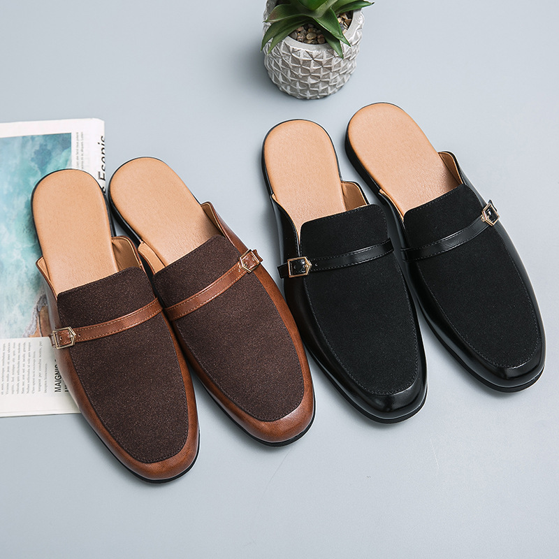 Men's British Half Slippers