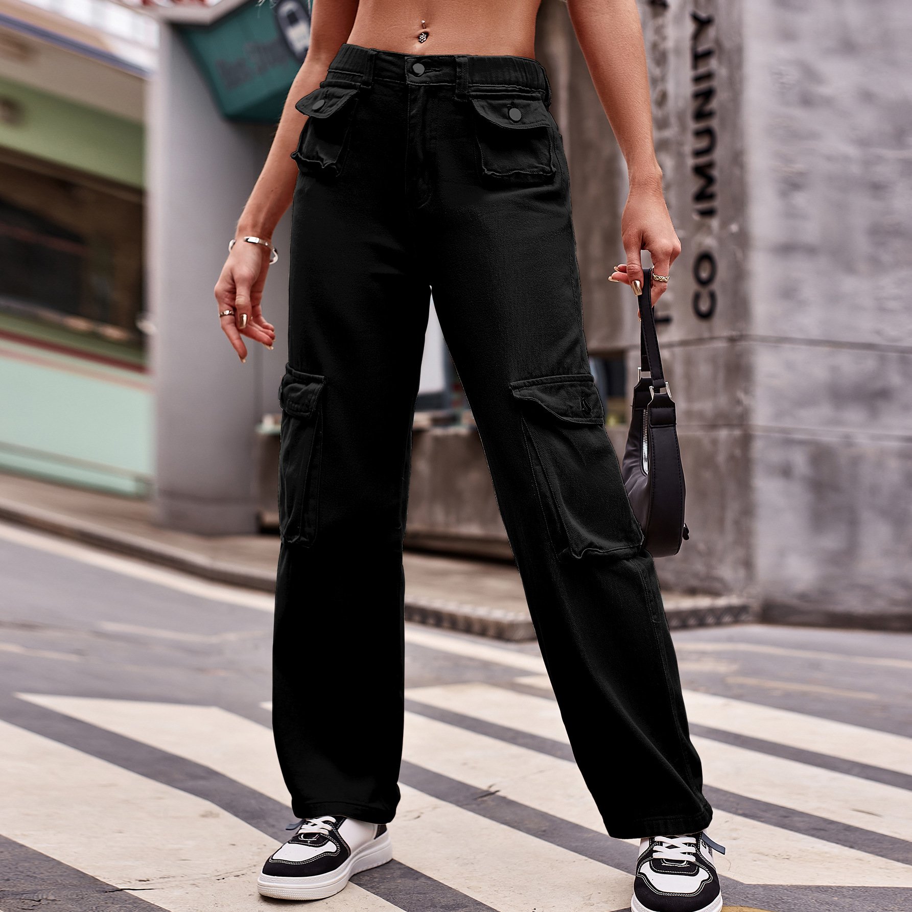 Women's Multi-pocket Jeans 5