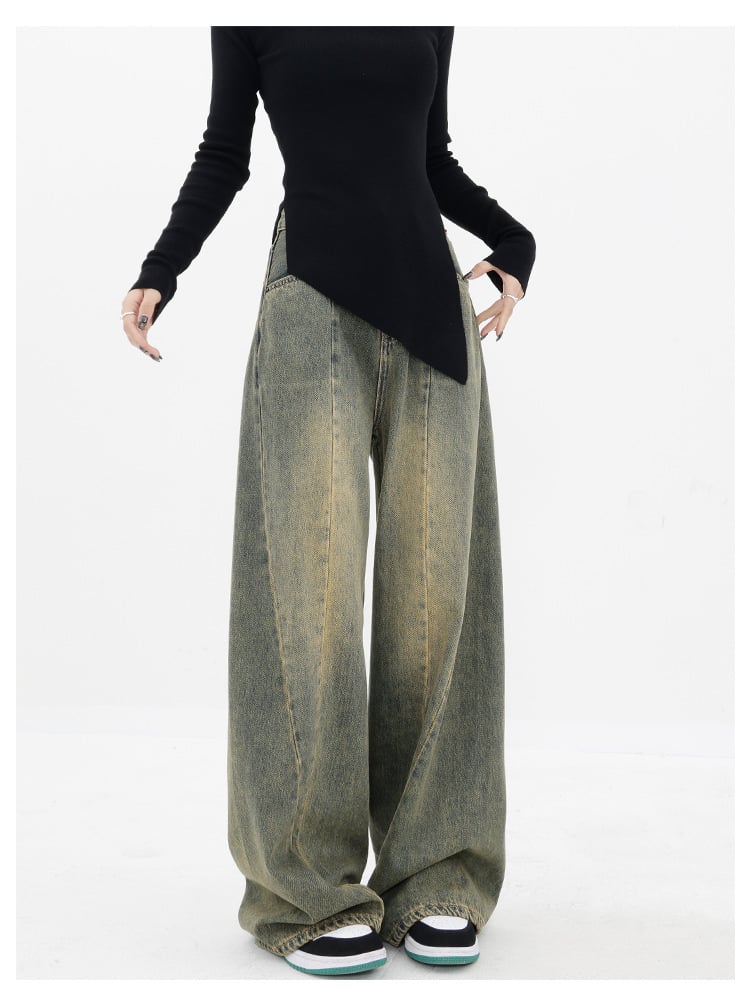 Stylish Wide-leg Pants