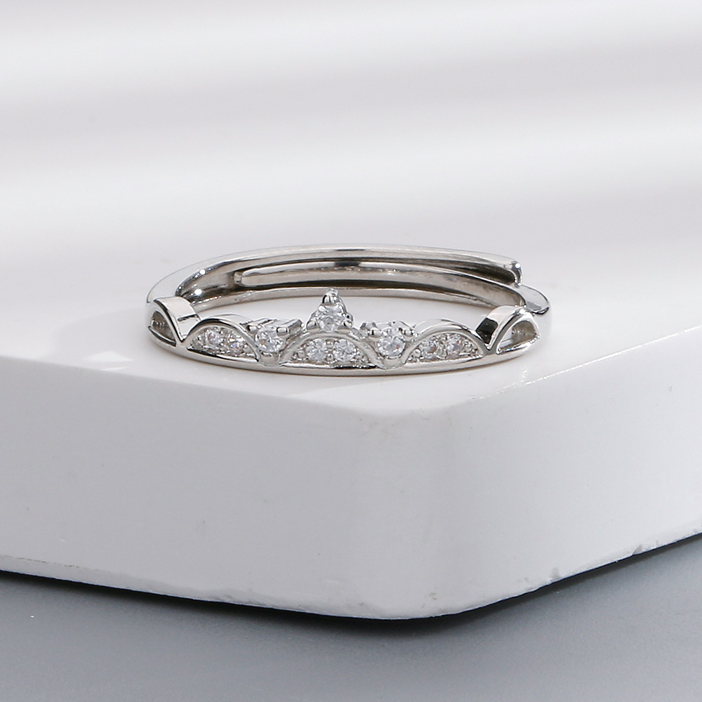 Women's Fashion Retro Zircon Ring 6