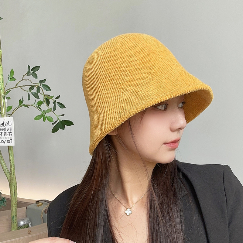 Women's Lamb Wool Bucket Hat - Image 2