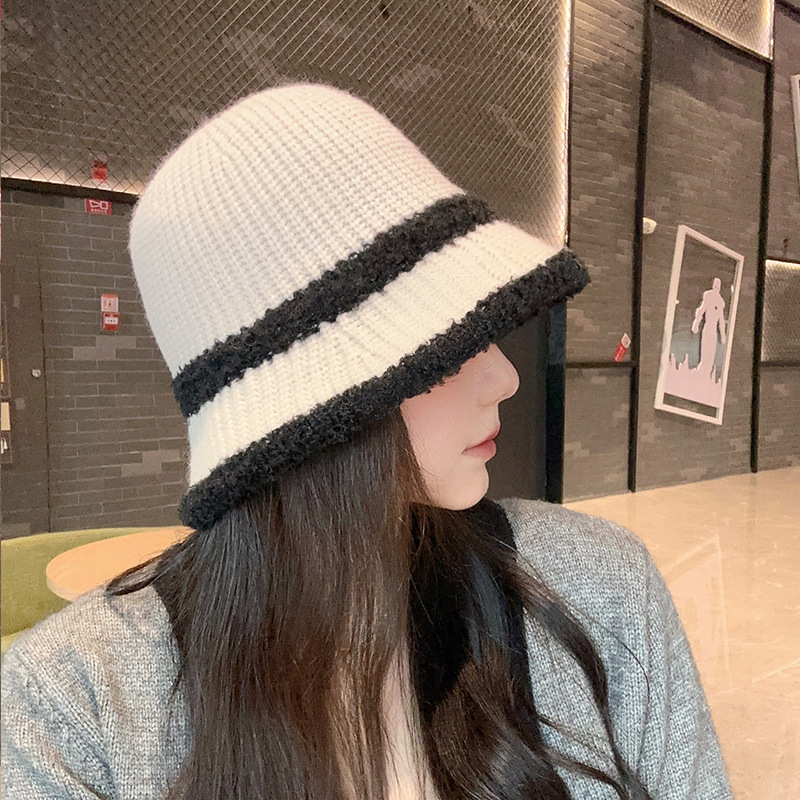 Women's Lamb Wool Bucket Hat - Image 3