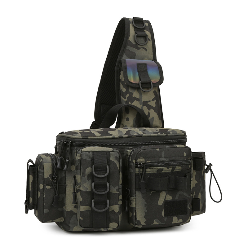 Fishing Bag - Green Camouflage