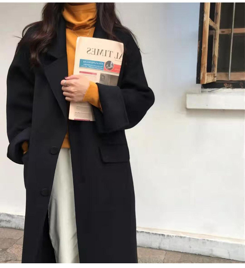 Elegant Cashmere Coat - Style 1