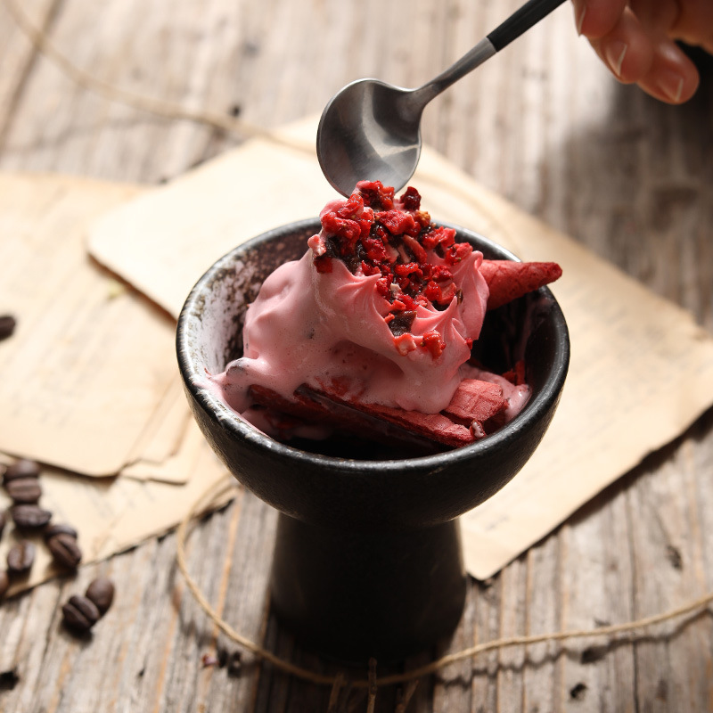 Tall Bowl Japanese-style Ceramic Snack Tableware