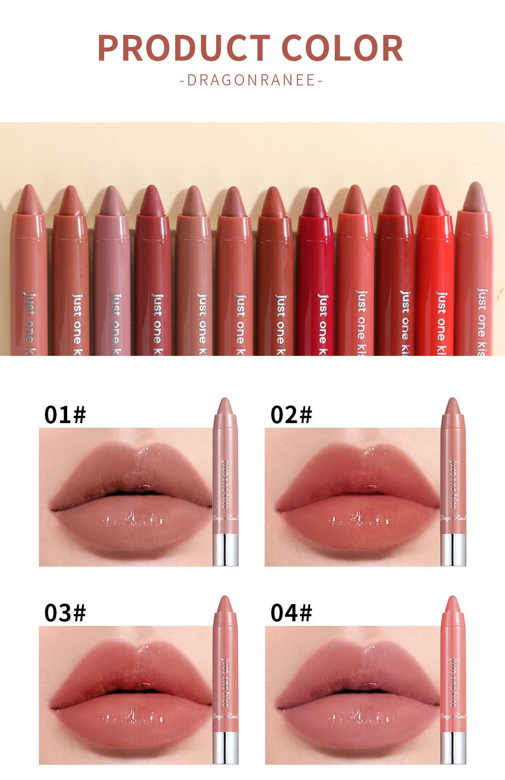 Solid Moist Lipstick Crayon Image 2
