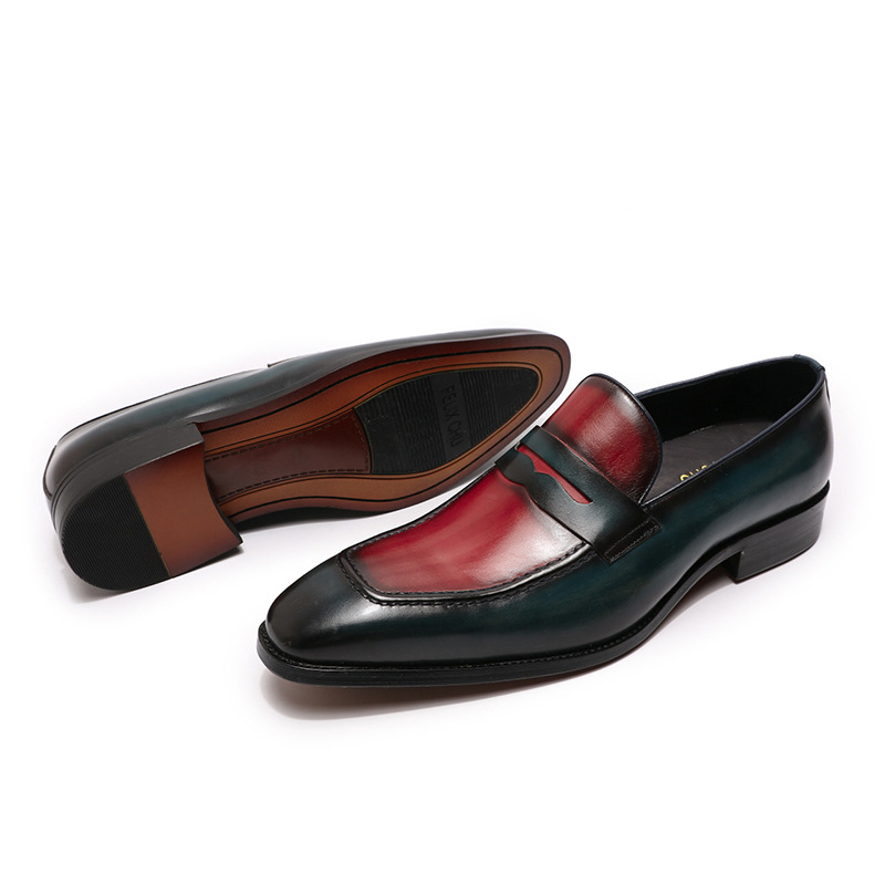 Handmade Leather Penny Loafers 3