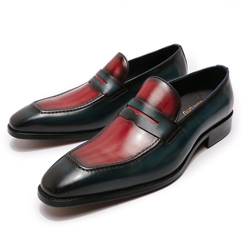 Handmade Leather Penny Loafers 4