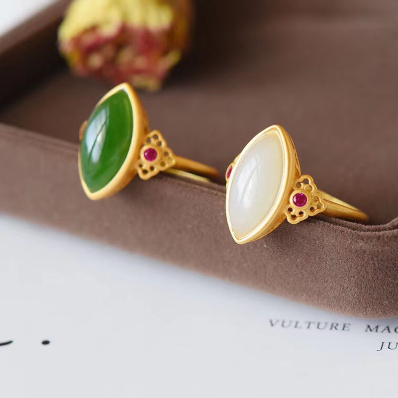 Hetian Jade Ring Collection