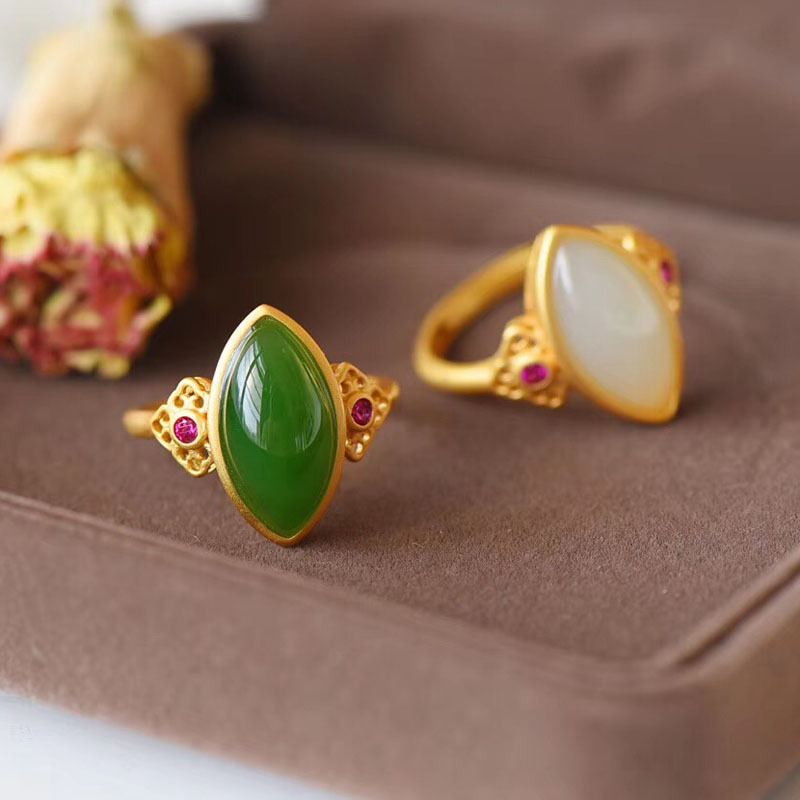 Hetian Jade Ring Lifestyle