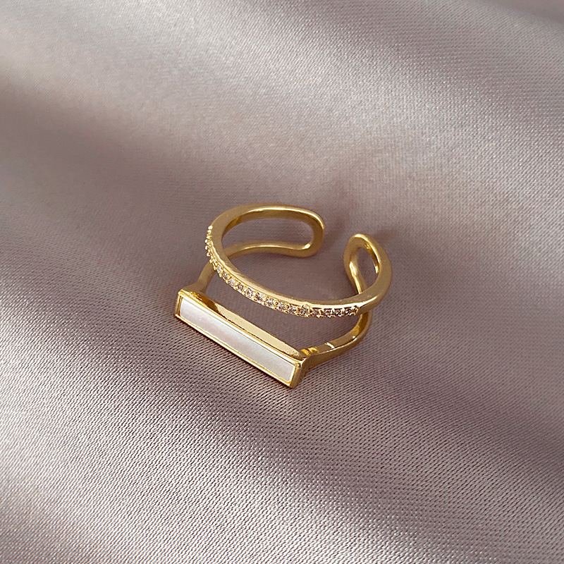 Geometric Open Ring 4