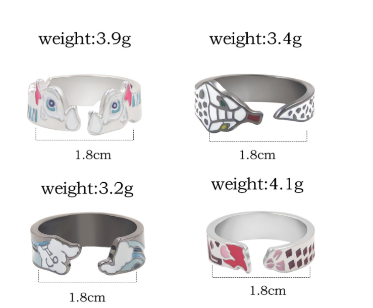 Impression Ring Anime Pattern 3