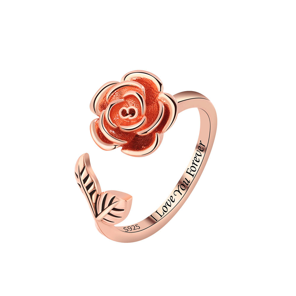 Rose Spinning Ring Image 2