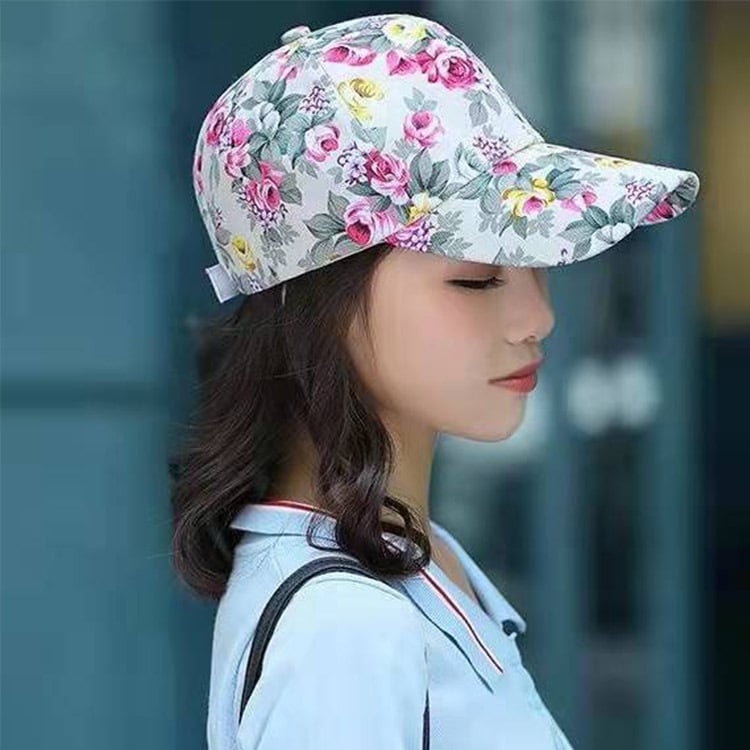Floral Baseball Hat 9