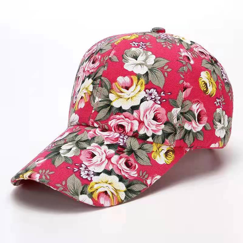Floral Baseball Hat 3