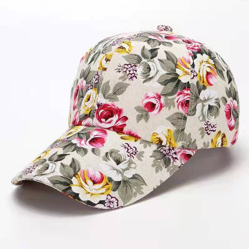Floral Baseball Hat 2