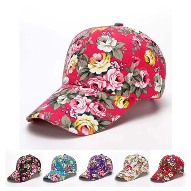 Floral Baseball Hat 5