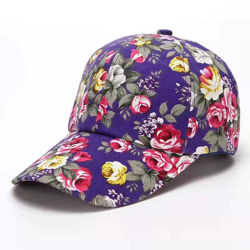 Floral Baseball Hat 1