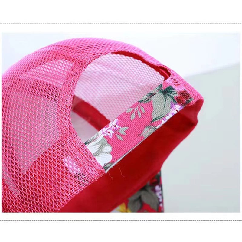 Women's Fashion Casual Floral Baseball Hat