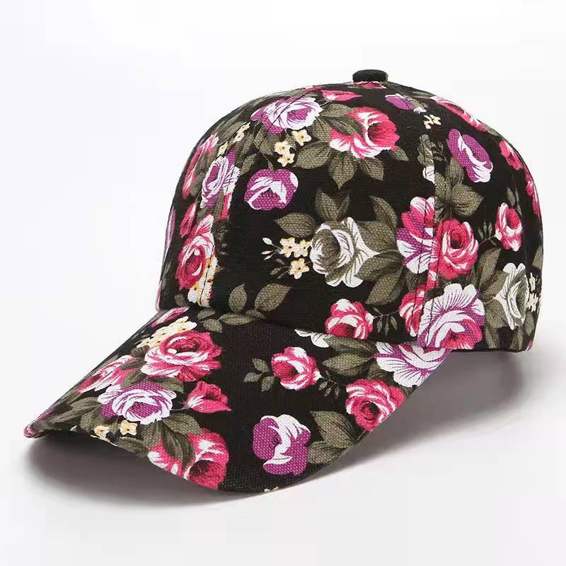 Floral Baseball Hat 4
