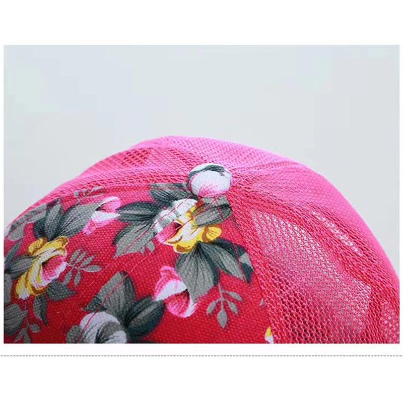 Women's Fashion Casual Floral Baseball Hat