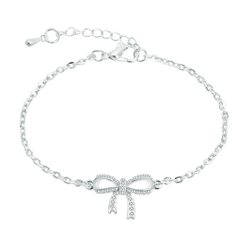 Rose Gold Bow Hand Jewelry Image 2