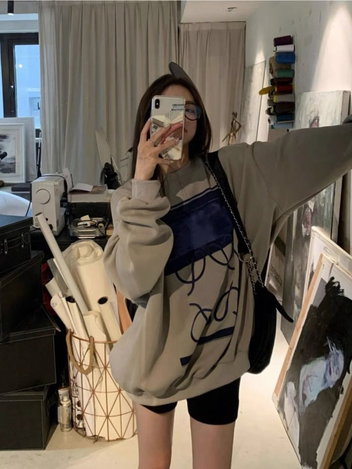 Mid-length Pullover Sweater - Image 6