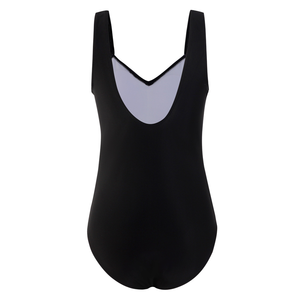 Women's Black Polyester Bikini Swimsuit Image 3