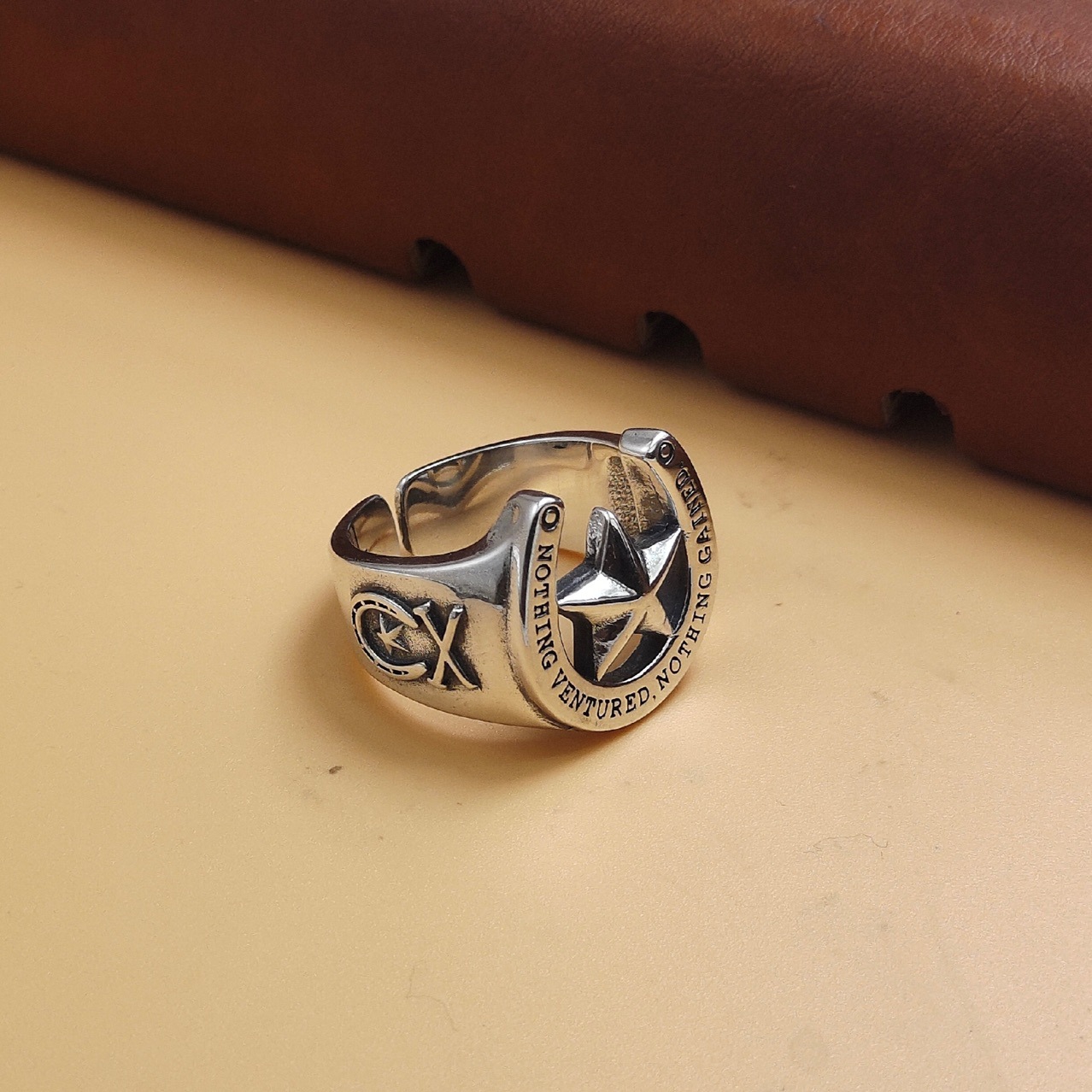 Pentagram Ring Image 1