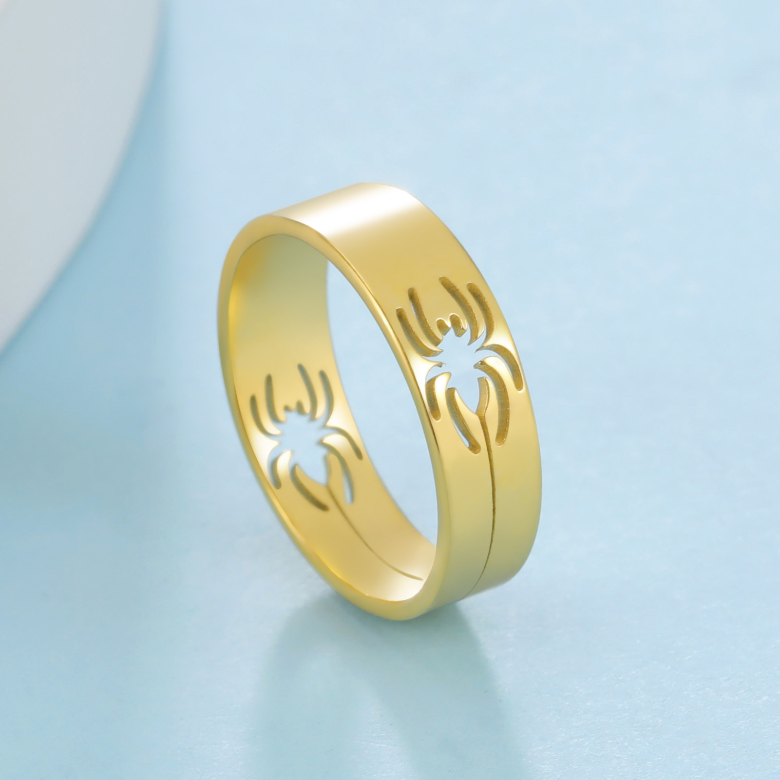 Spider Stainless Steel Ring 5