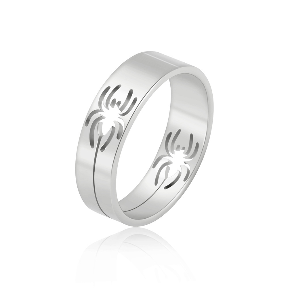 Spider Stainless Steel Ring 8