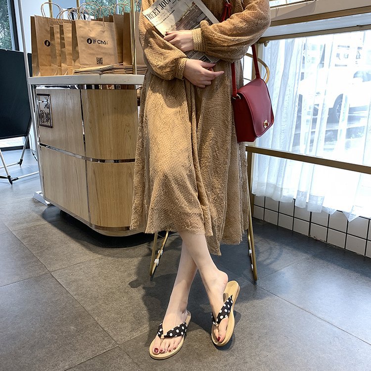 Flat Heel Flip Flops - 3