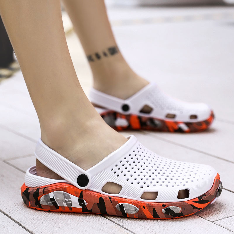 Hole Shoes in White