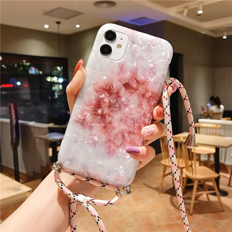 Marble Necklace Mobile Phone Case 13