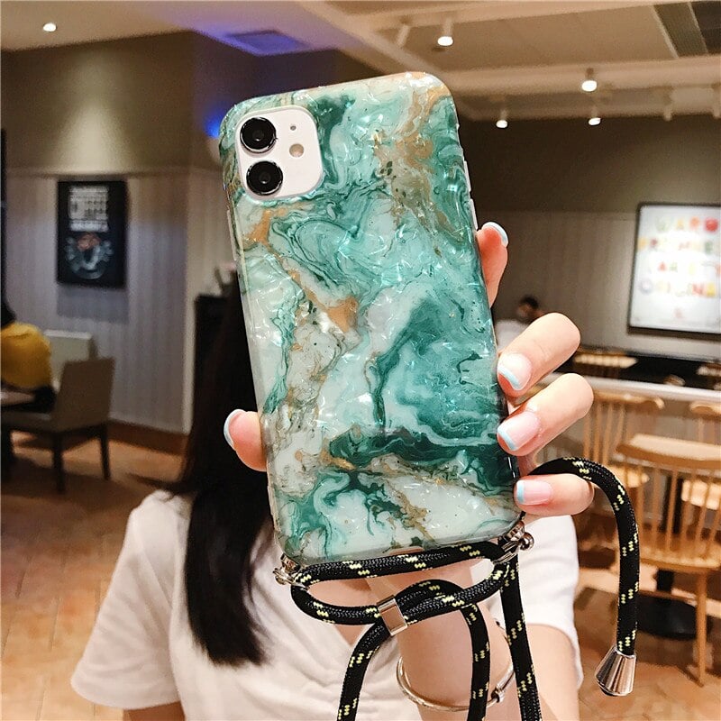Marble Necklace Mobile Phone Case 9