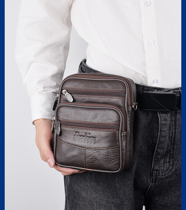 Men's Waist Bag - Behind View
