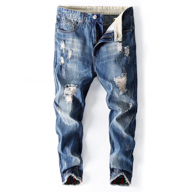 Stylish Girdled Jeans