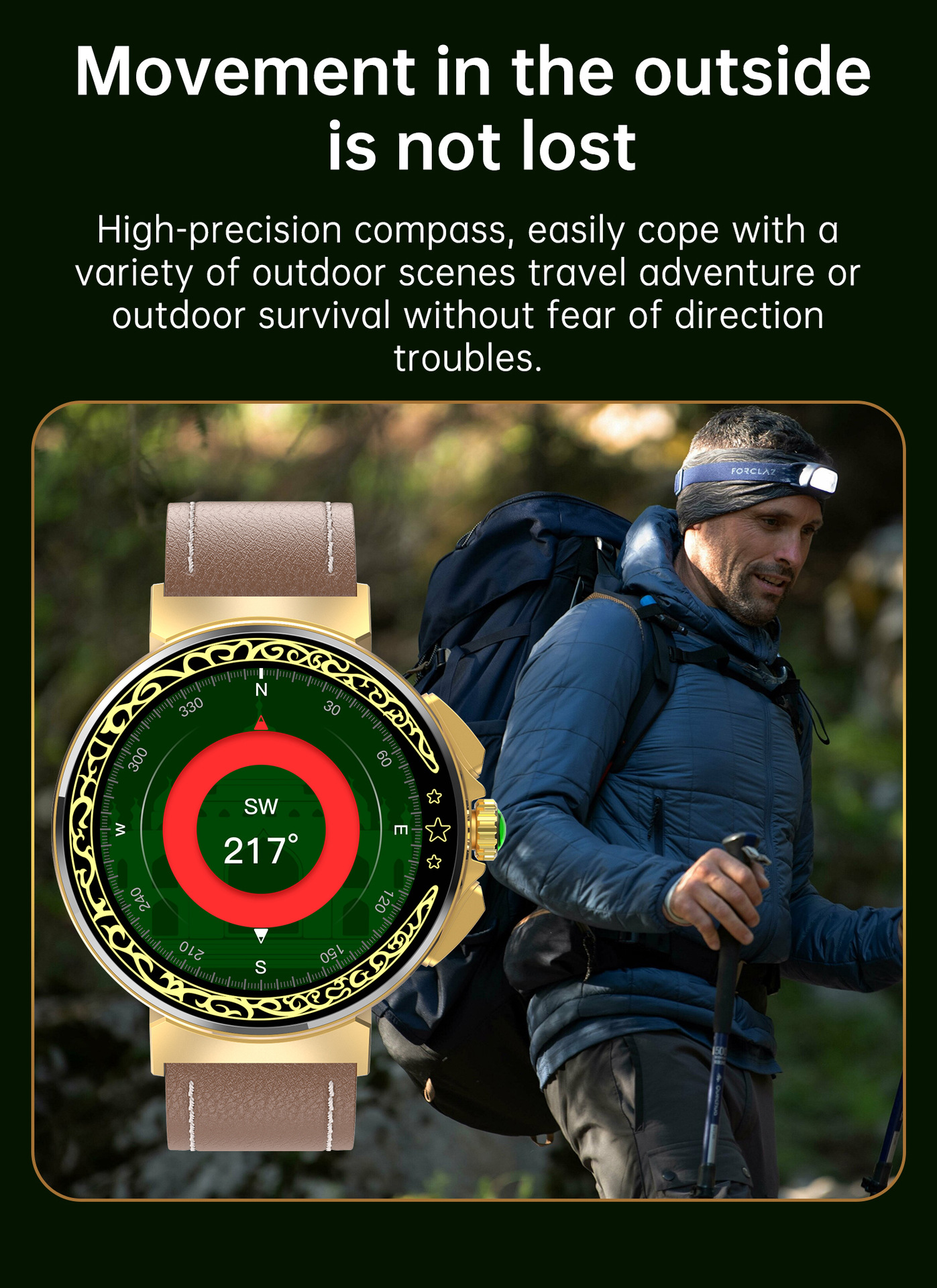 Health Monitoring Sports Bluetooth Watch