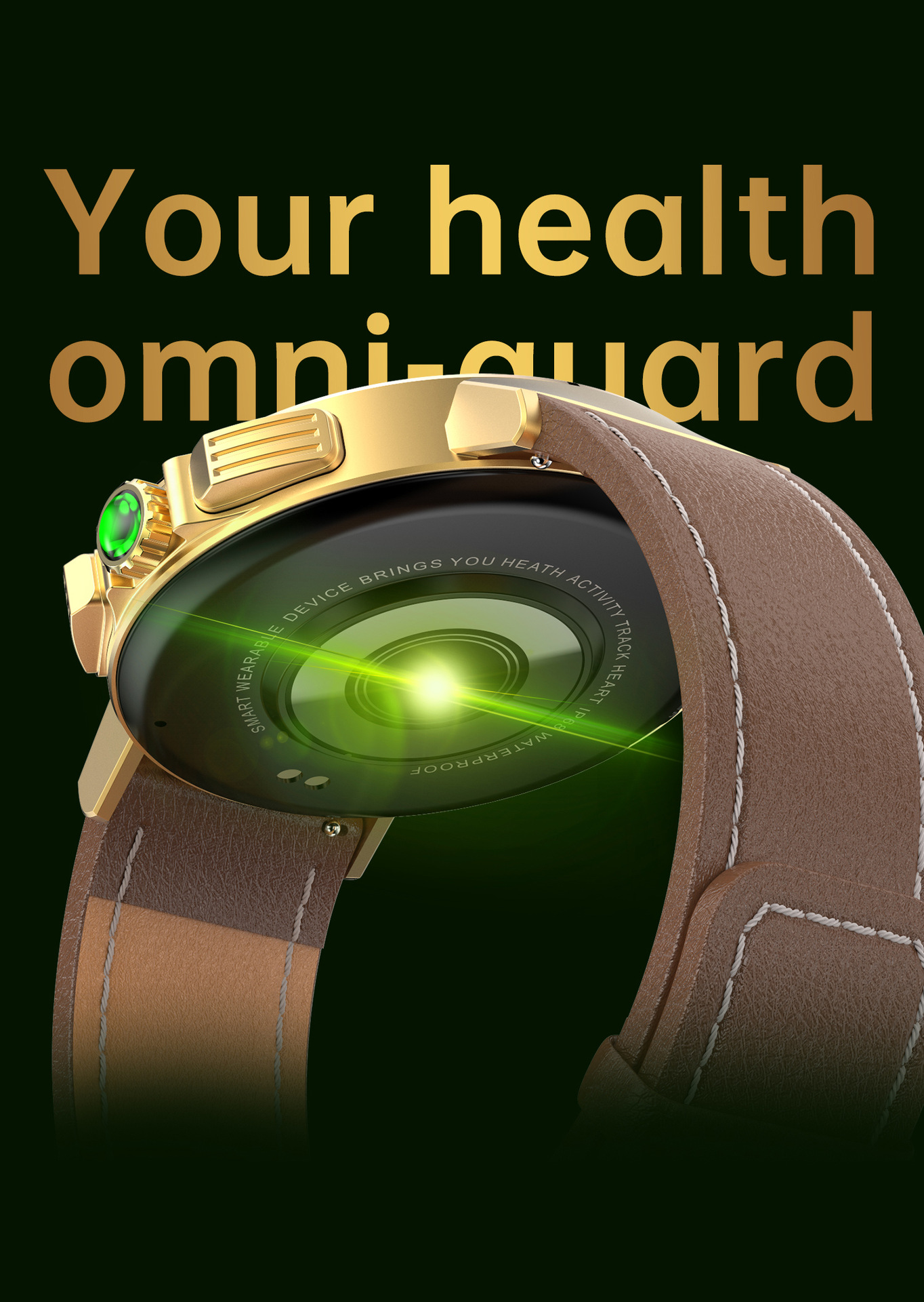 Health Monitoring Sports Bluetooth Watch
