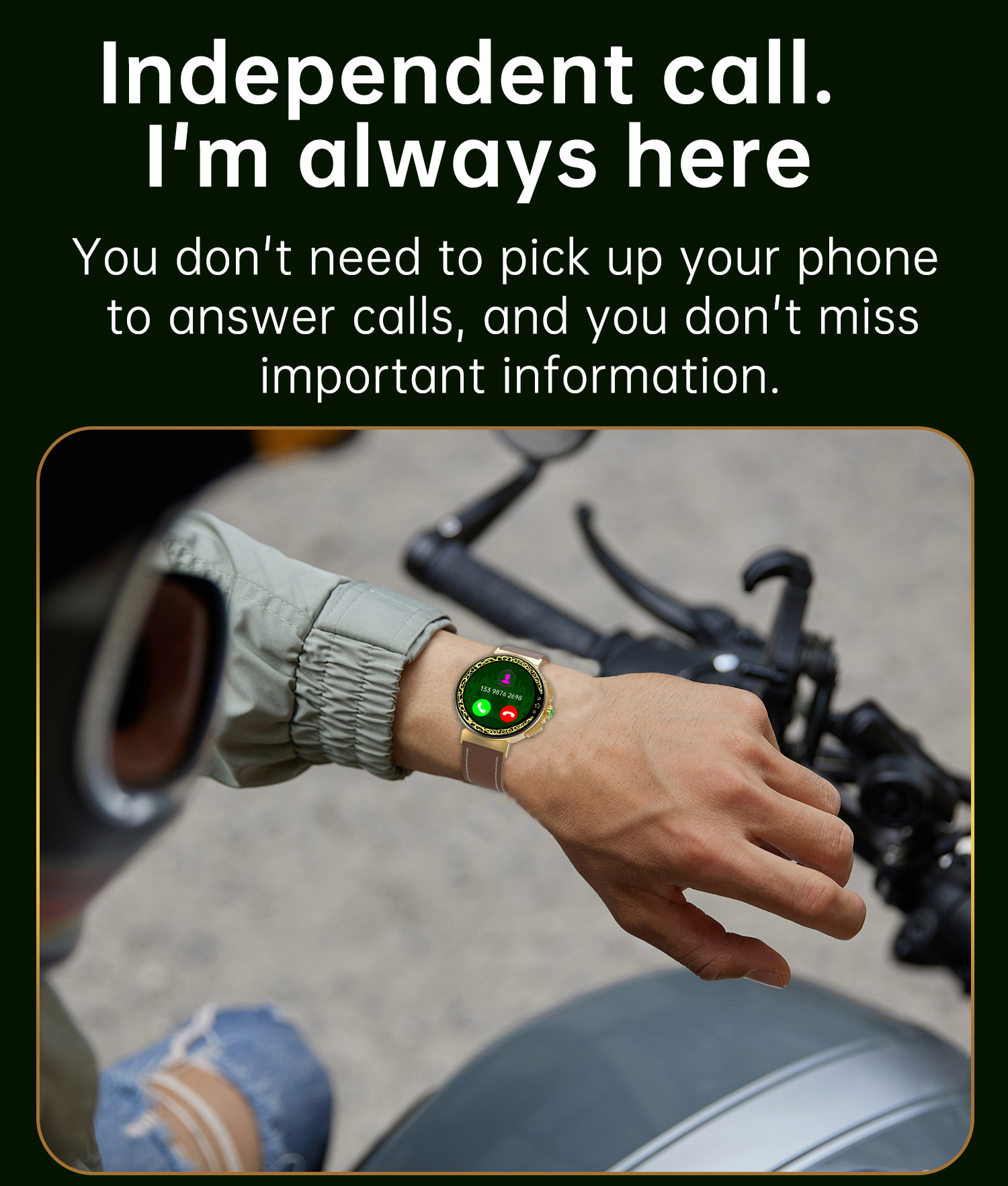Health Monitoring Sports Bluetooth Watch