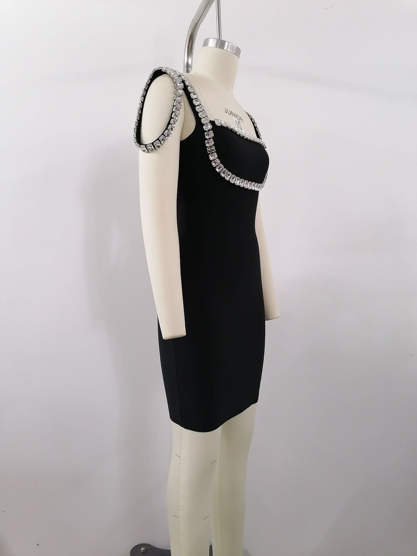 Women's Heavy Industry Beaded Slim Fit Dress Skirt Image 2