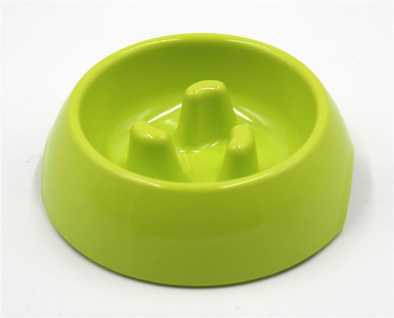 Blue Anti-choking Pet Slow Food Bowl