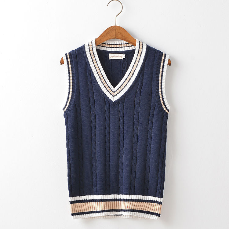 Sweater Vest on Model