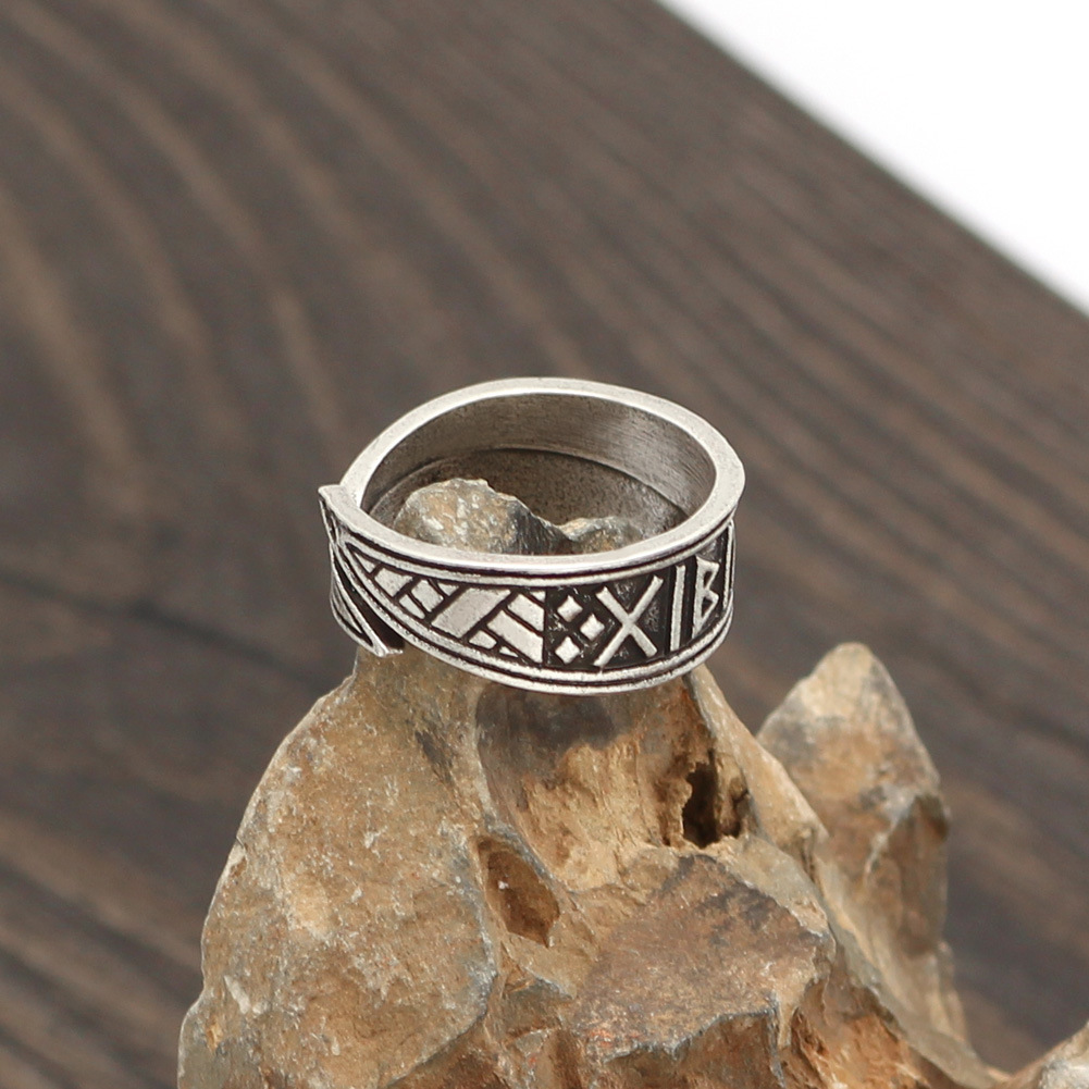 Adjustable Nordic Viking ring