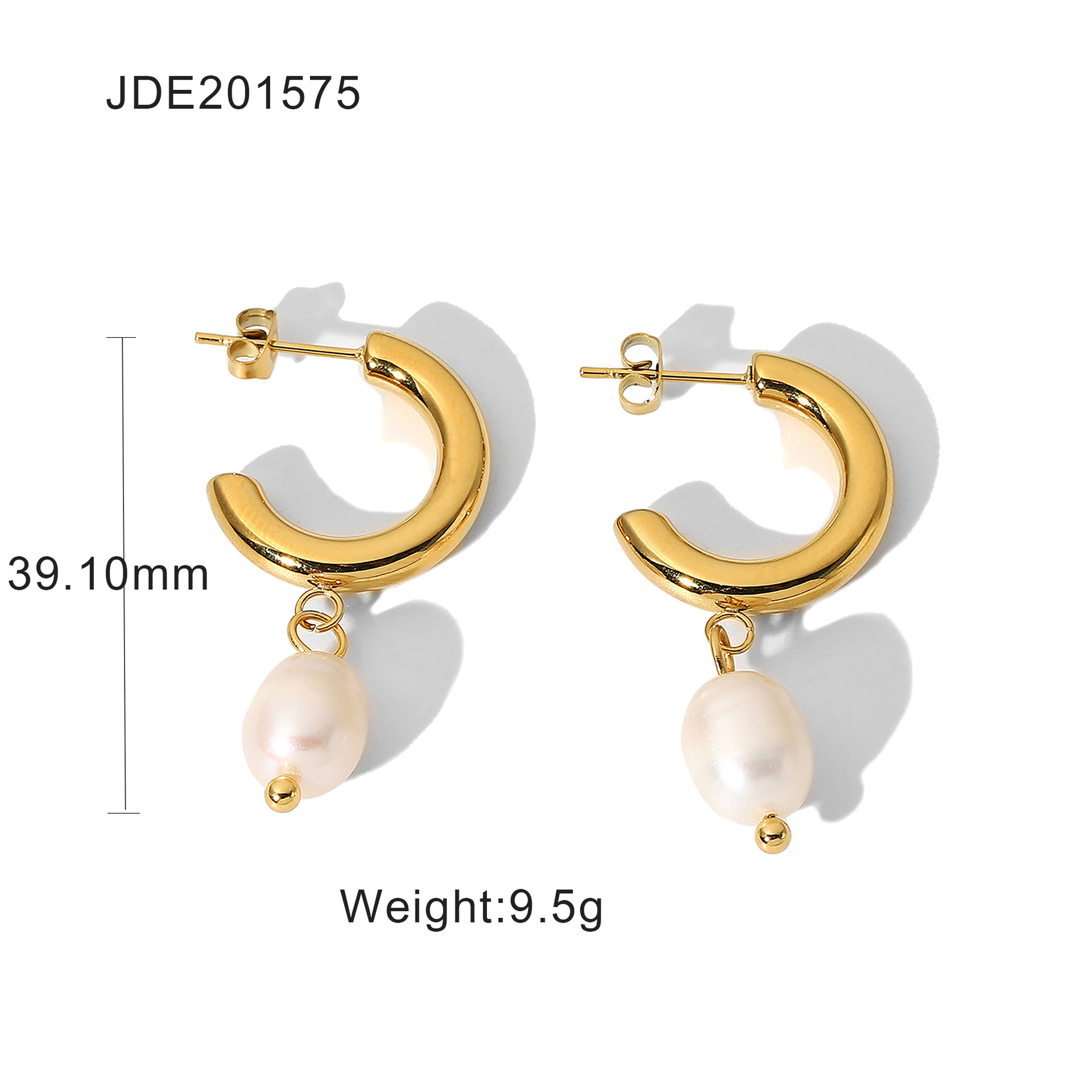 Fashion Personality Pearl Earrings