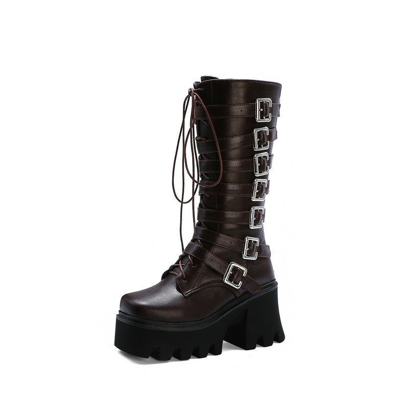 High-Heeled Women's Boots