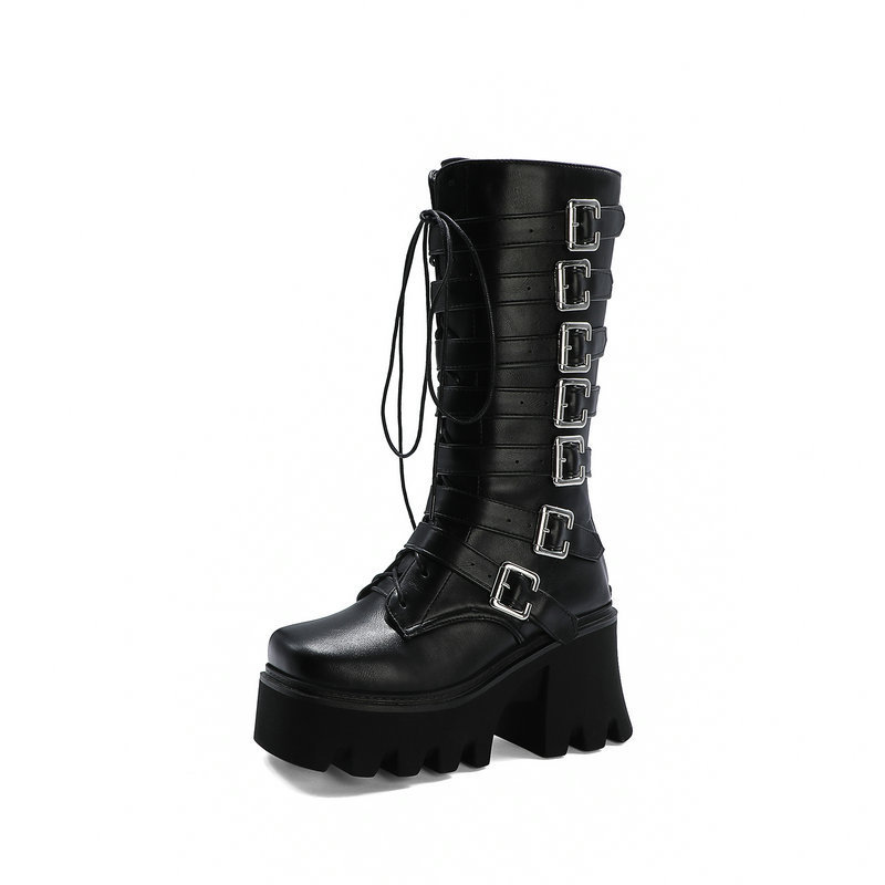 High-Heeled Women's Boots