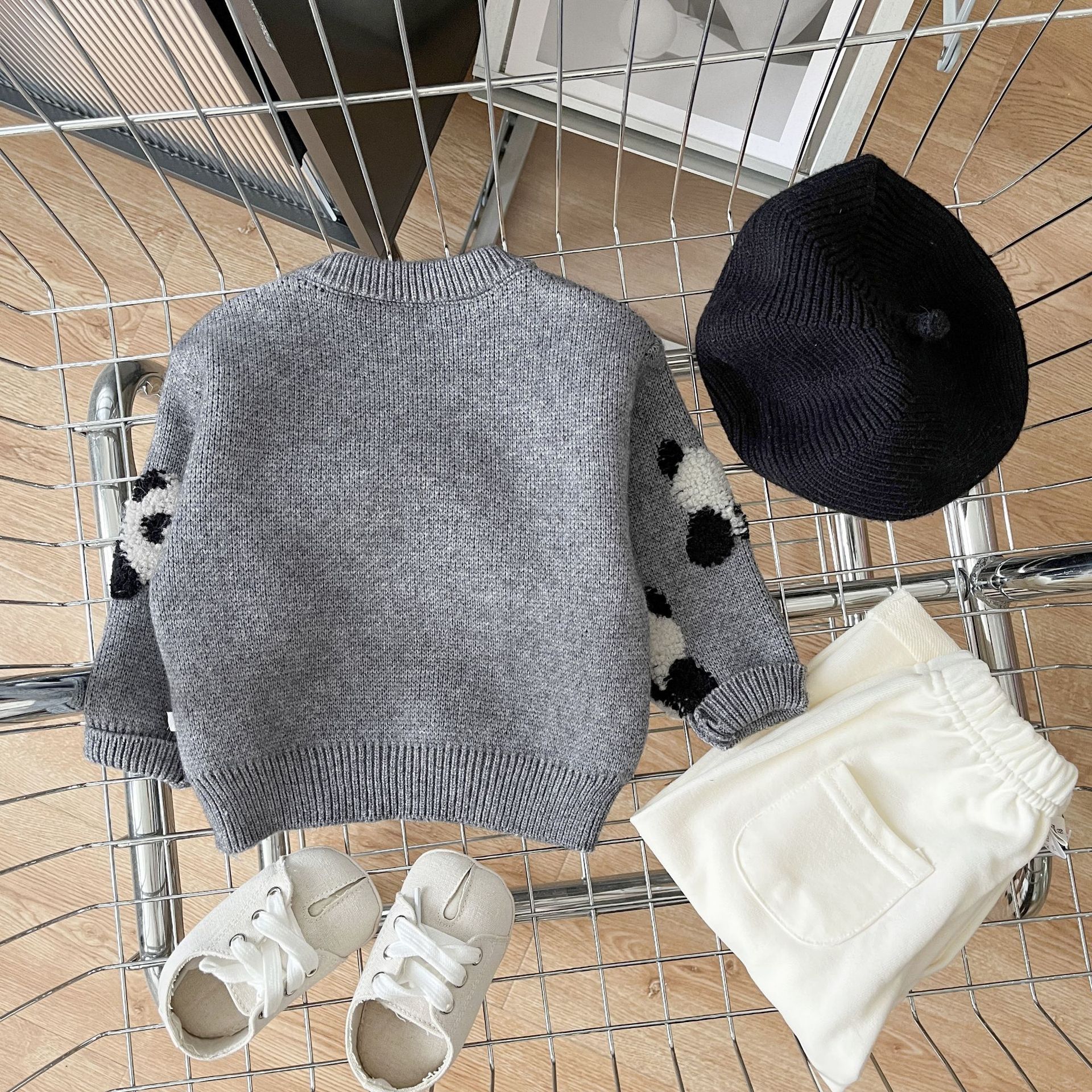 Children's Panda Sweater 6