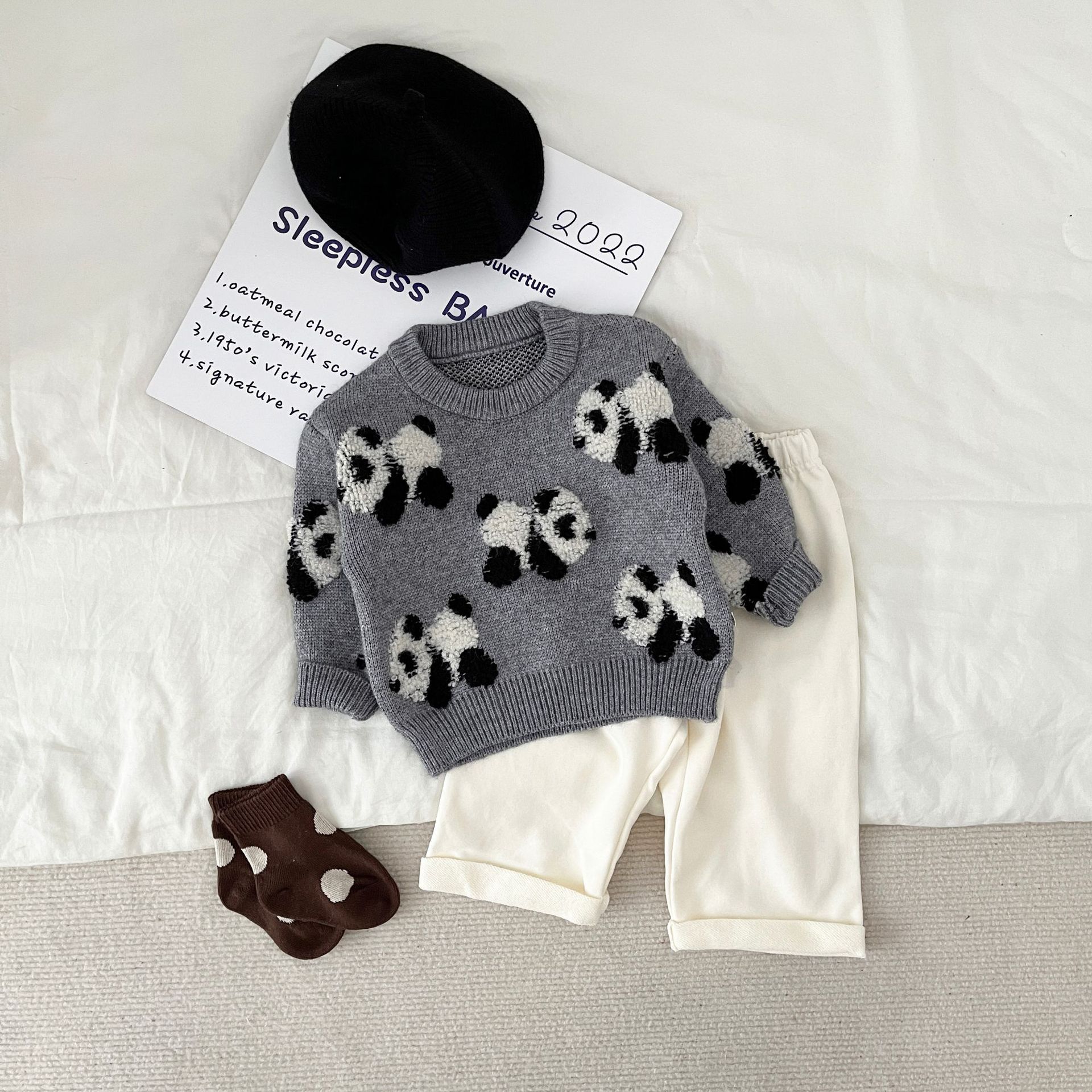 Children's Panda Sweater 5