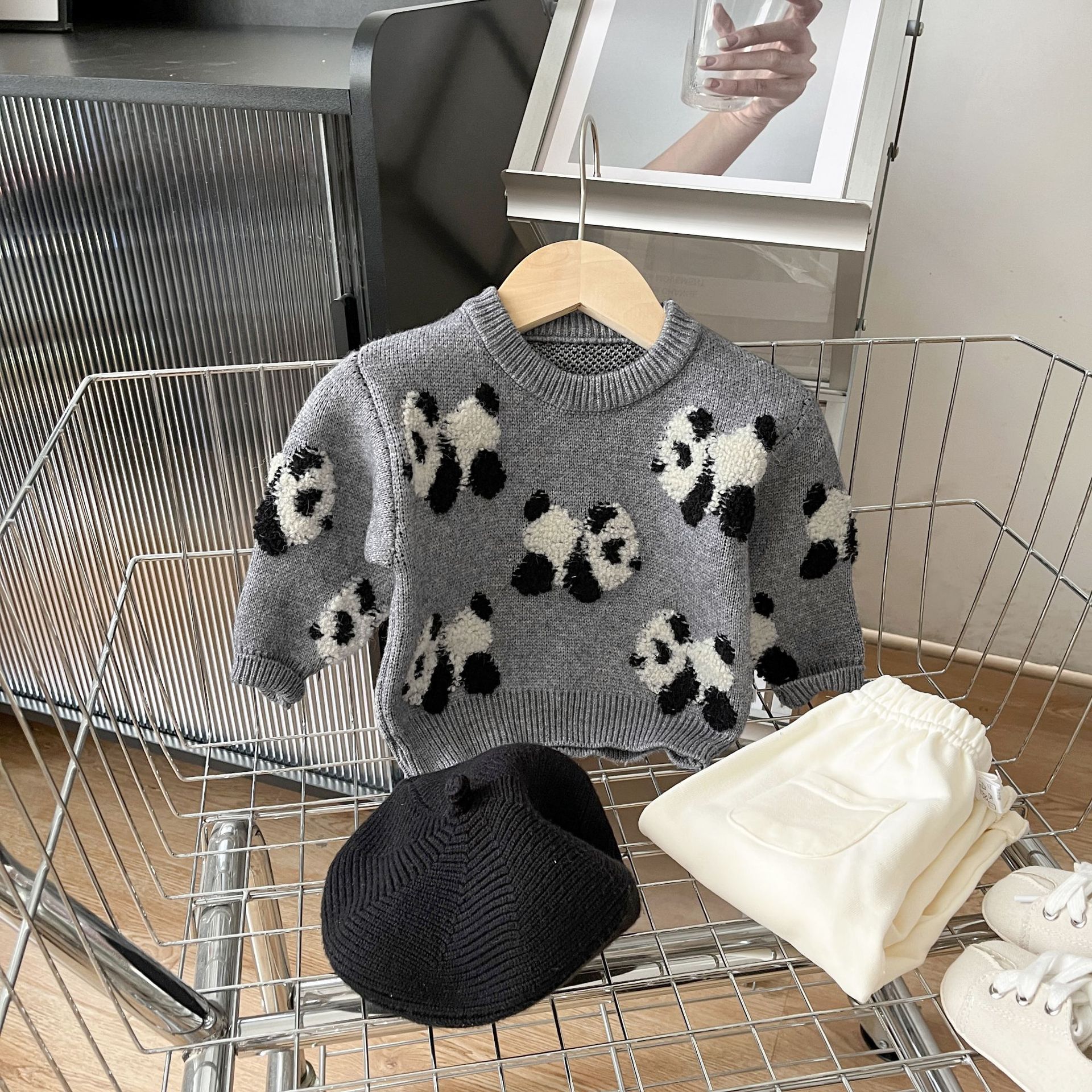 Children's Panda Sweater 4